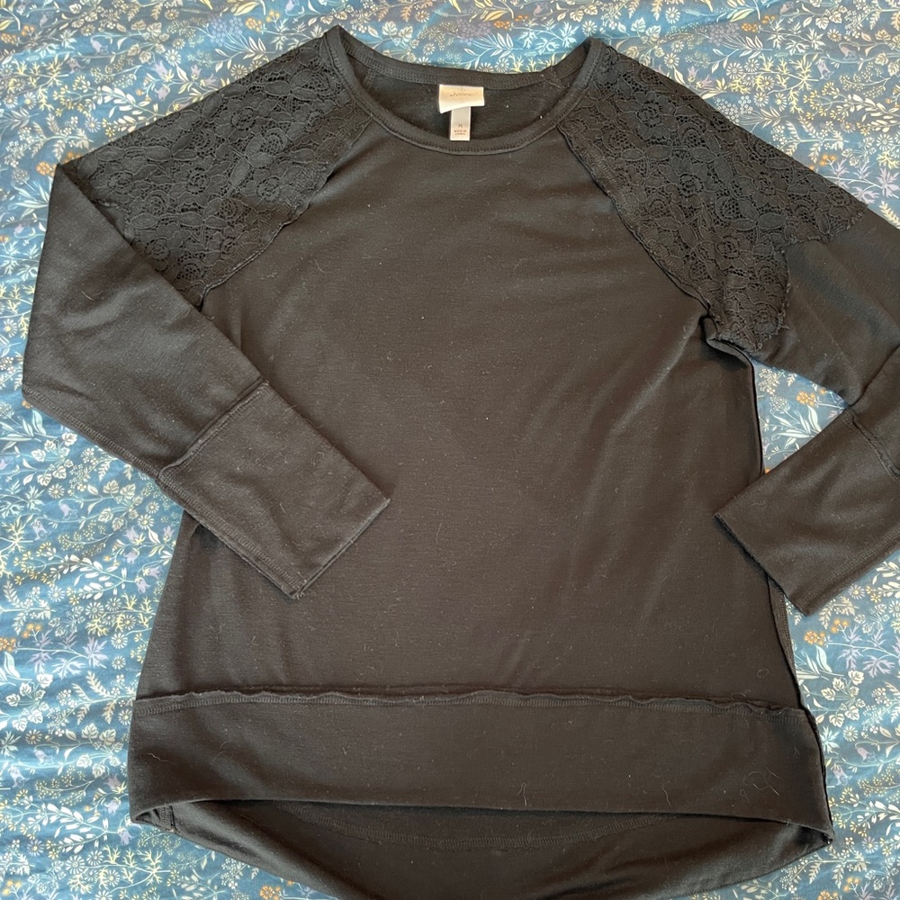 Knox Rose Black Shirt
